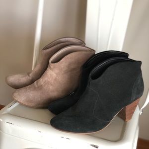 2 pairs Steve Madden booties
